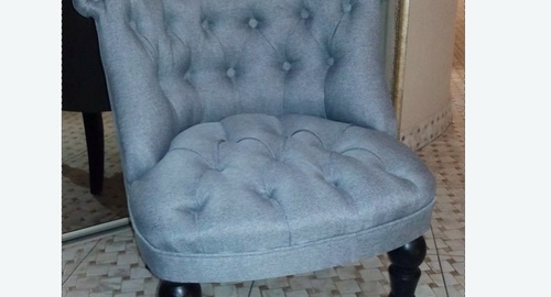 Обшивка стула на дому. Белогорск